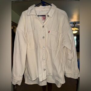 Levi's Off-White Corduroy Shirt